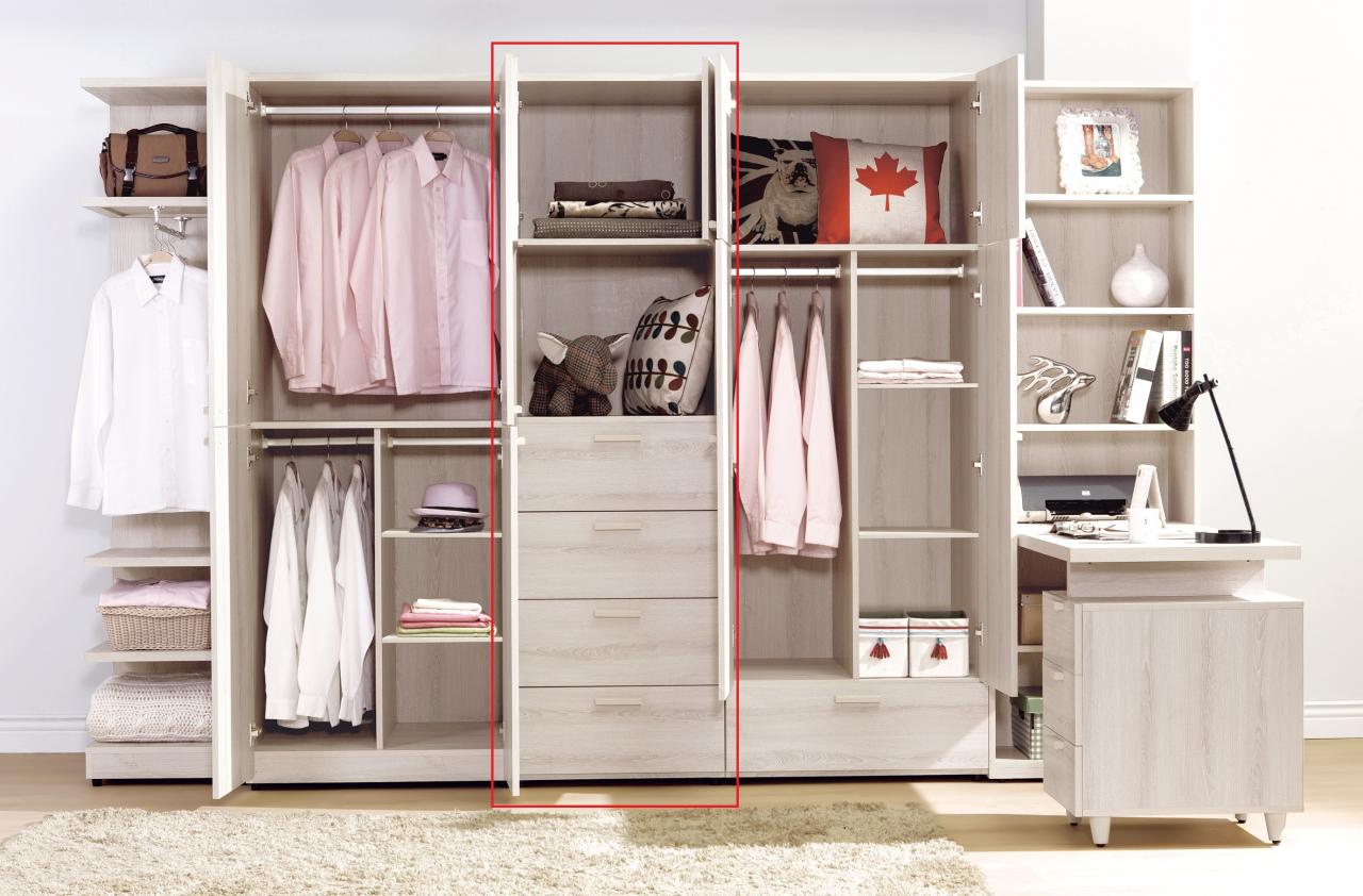 珊蒂 2尺四抽衣櫥